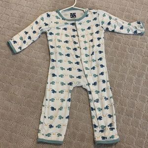Kickee Pants 12-18 month button up coverall